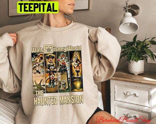 Haunted Mansion Mickey And Friends Halloween Trending Unisex Sweatshirt