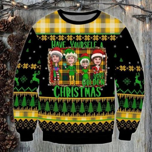 Have Youself A Very Golden Chirstmas Ugly Sweater