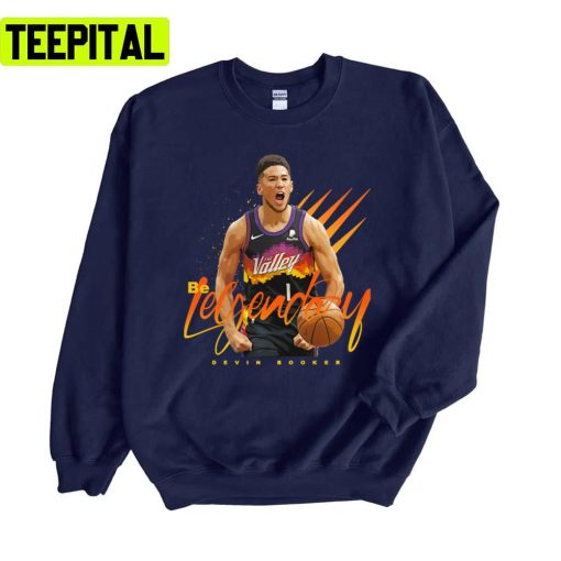 He Legend Basketball Devin Booker Portrait Unisex Sweatshirt