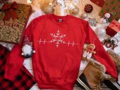 Heartbeat Christmas Sweatshirt