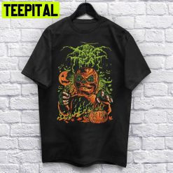 Heavy Metal Pumpkin Scary Halloween Trending Unisex T-Shirt