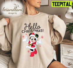 Hello Walt Group Minnie Mouse Christmas Sweatshirt