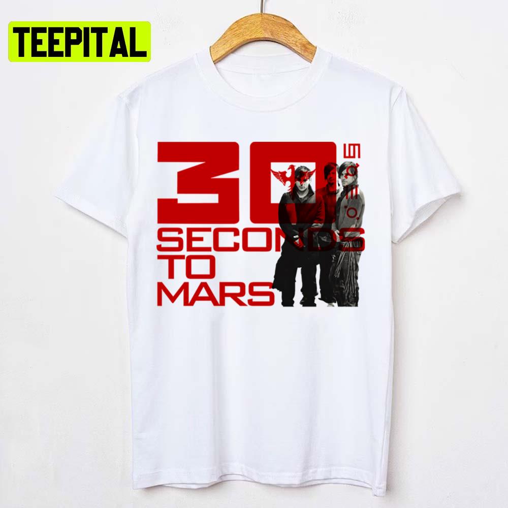Here We Go Premium 30 Seconds To Mars Unisex T-Shirt