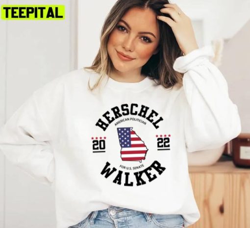 Herschel Walker For U.S. Senate 2022 Iconic Design Unisex T-Shirt