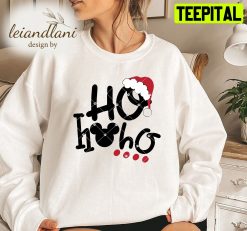 Ho Ho Ho Mickey Mickey Santa Holidays 2022 Christmas Sweatshirt