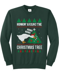 Honking Around The Christmas Tree Ugly Sweater