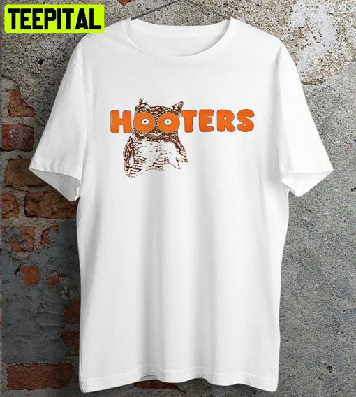 Hooters Owl Boobs American Sexy Waitress Retro Design T-Shirt