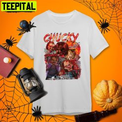 Horror Movie Child’s Play Chucky Halloween Retro Art Unisex T-Shirt