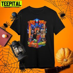 Horror Nights Universal Studios Horror Halloween Retro Art Unisex T-Shirt