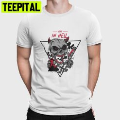 Horror Skull Hell Is Here Make Some Noise Trending Unisex T-Shirt