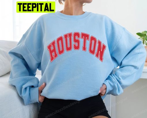 Houston Football Vintage Style Houston Game Day Trending Unisex Sweatshirt