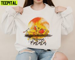 Hukuna Matata Lion King Cartoon Design Disney Sweatshirt