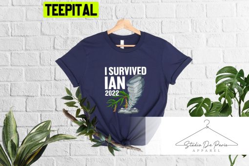 Hurricane Ian I Survived Hurricane Ian Florida Storm Trending Unisex T-Shirt