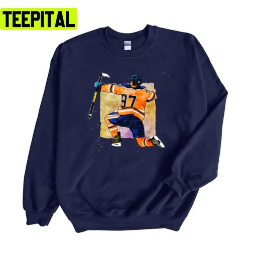 Ice Hockey Player Connor Mcdavid 87 Unisex Sweatshirt