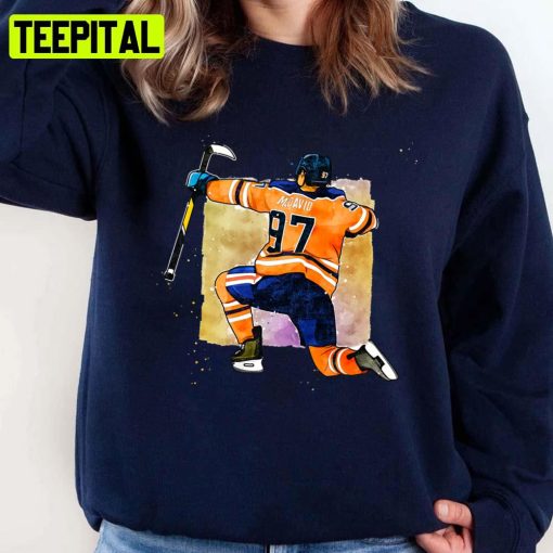 Ice Hockey Player Connor Mcdavid 87 Unisex Sweatshirt