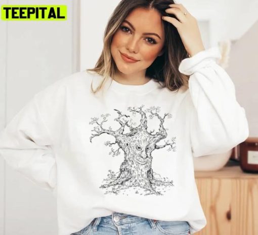 Icon Art Wise Mystical Tree Unisex Sweatshirt