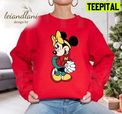 Iconic Characters Mickey And Minnie Cute Couple Christmas Sweatshirt