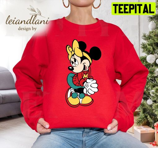 Iconic Characters Mickey And Minnie Cute Couple Christmas Sweatshirt