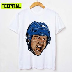 Iconic Moment Ice Hockey Auston Matthews Scream Unisex T-Shirt