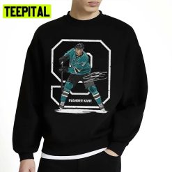 Iconic Moment Ice Hockey Evander Kane Outline Unisex Sweatshirt