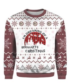 I’m Dreaming Of A Hogwarts Ugly Christmas 3D Sweater