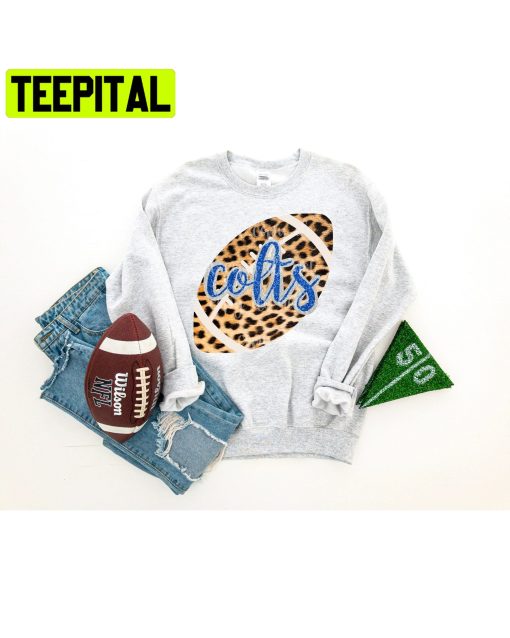 Indianapolis Colts Cheetah Football Trending Unisex Sweatshirt