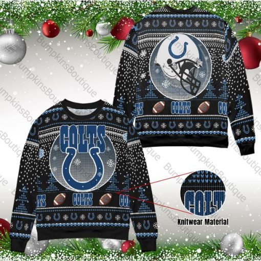 Indianapolis Colts Unisex Ugly 3D Xmas Sweater