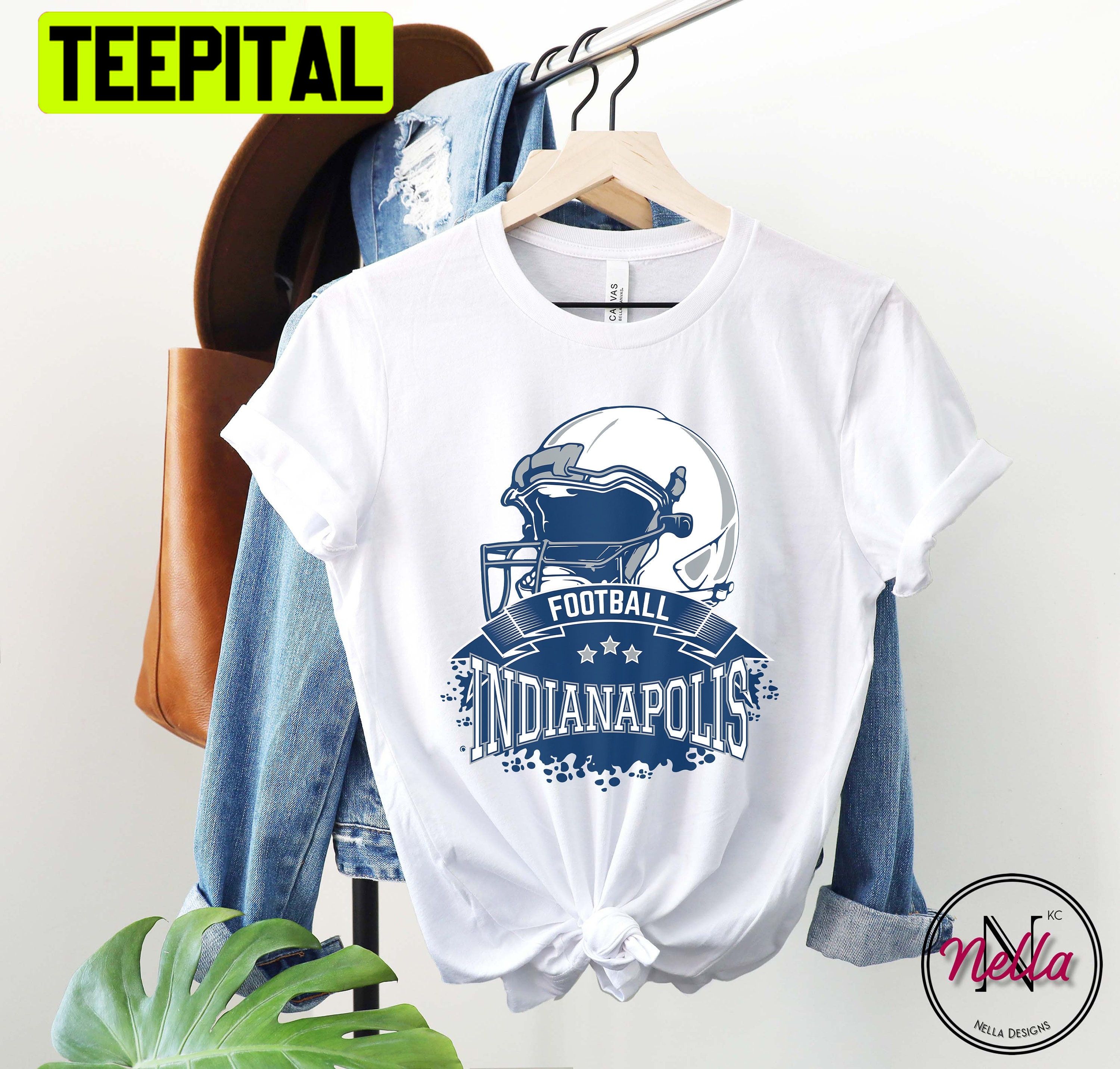 Indianapolis Football Shirt, Indianapolis Football Sweatshirt