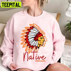 Indians Graphic Art Native America Heritage Month Unisex Sweatshirt