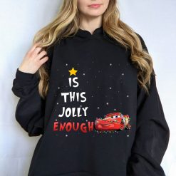 Is This Jolly Enough Lightning McQueen Christmas Lights Hoodie