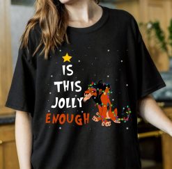 Is This Jolly Enough Scar Christmas Lights Shirt