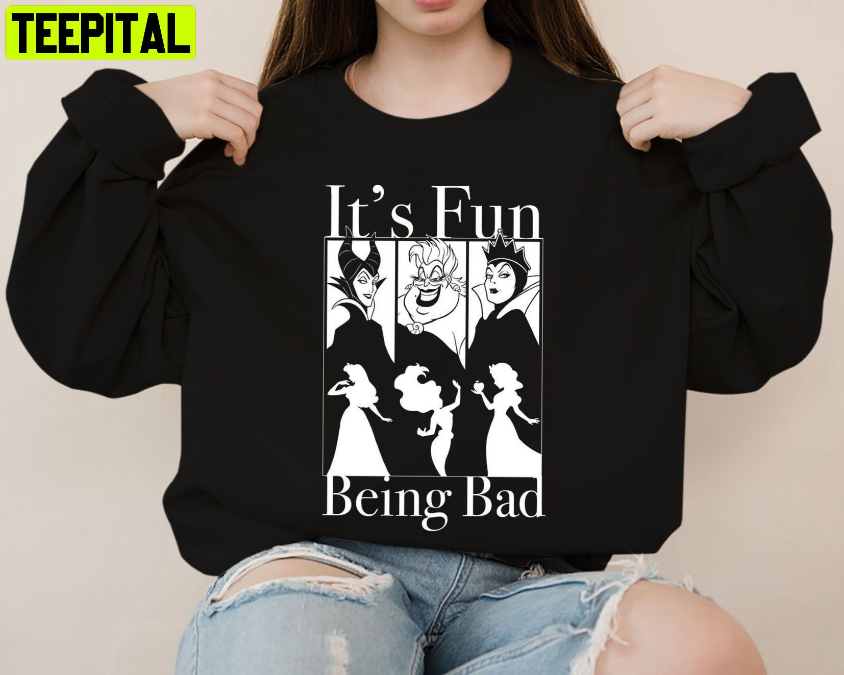 Ladies best sale disney sweatshirt