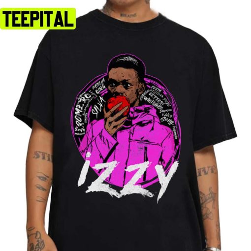 Izzy Israel Adesanya Martial Artist Pink Design Unisex Sweatshirt