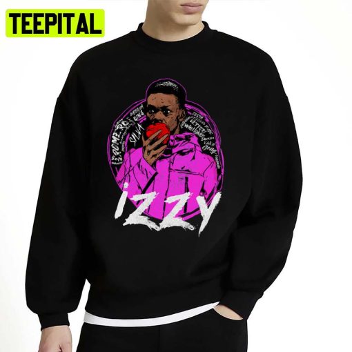 Izzy Israel Adesanya Martial Artist Pink Design Unisex Sweatshirt