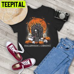 Jack Halloween Is Coming Vintage Trending Unisex T-Shirt