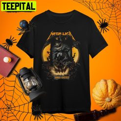 Jack Skellington Halloween Metal Band 1981 2022 Retro Art Unisex T-Shirt