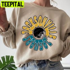 Jacksonville Vintage Style Flower Football Trending Unisex Sweatshirt