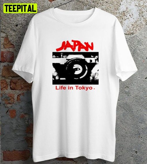 Japan Sylvian Life In Tokyo Retro Design T-Shirt