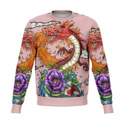 Japanese Dragon Tattoo Style Jumper Unisex 3D Ugly Christmas Sweater