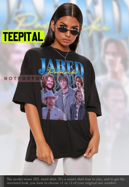 Jared Padalecki Rap 90s Hip-Hop Style Trending Unisex T-Shirt