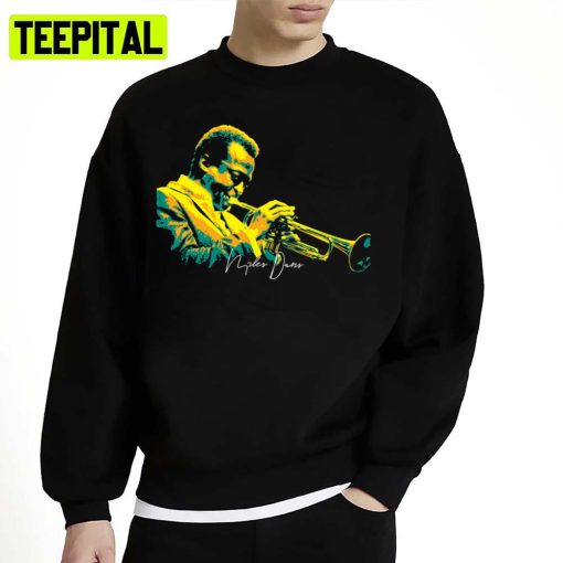 Jazz Trumpeter Bandleader And Compos Miles Davis Unisex Sweatshirt