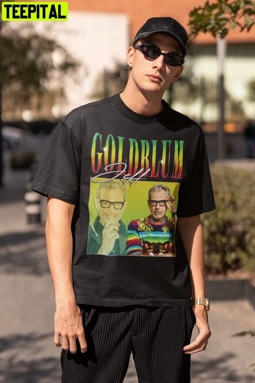 Jeff Goldblum Birthday Christmas 90s Retro Design T-Shirt