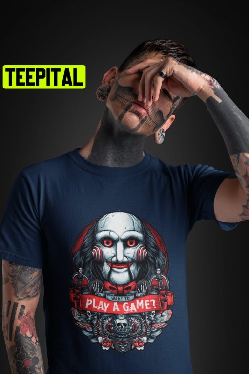 Jigsaw Saw Villian Halloween Trending Unisex T-Shirt