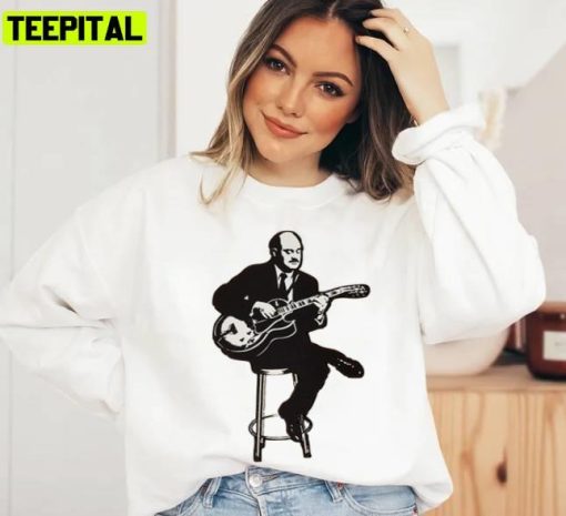 Joe Pass Jazz Guitarist Retro Design Unisex Sweatshirt