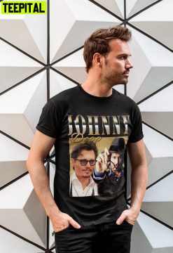 Johnny Depp Retro Design T-Shirt