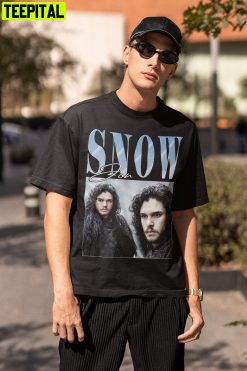 Jon Snow Winter Is Coming Game Of Throne Retro Design T-Shirt