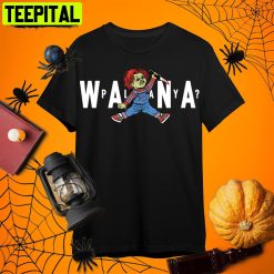 Jump Man Chucky Retro Art Unisex T-Shirt