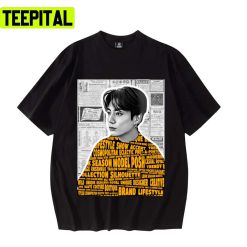 Jungkook Newspaper Model Bangtan Bts Unisex T-Shirt