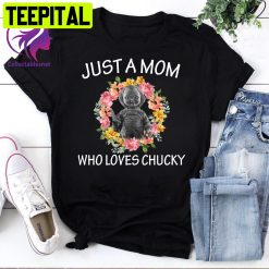 Just A Mom Who Loves Chucky Vintage Halloween Trending Unisex T-Shirt