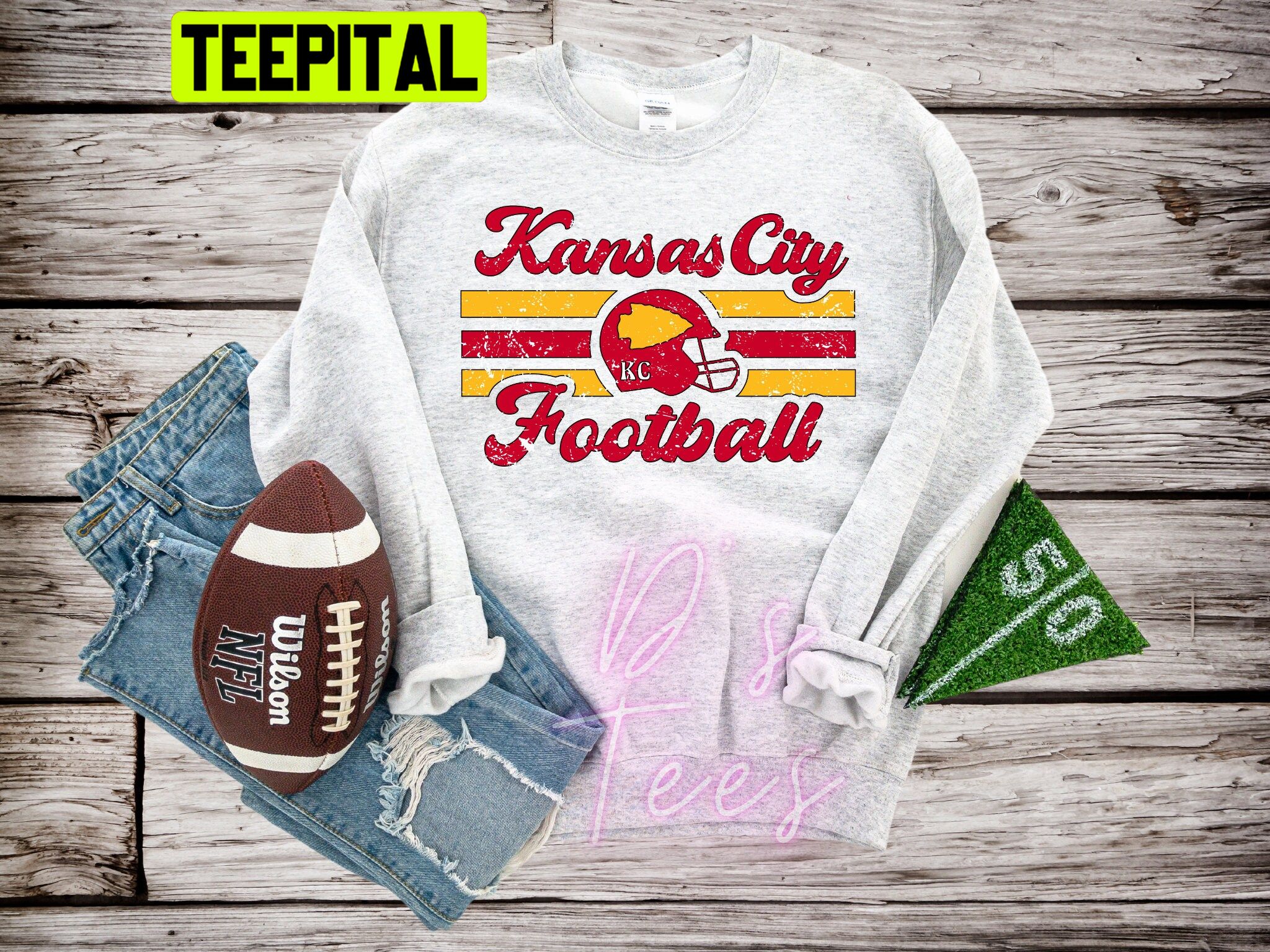 Kansas City Football Game Day Unisex Sweatshirt